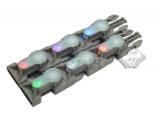 FMA Mil-Spec Side Release Buckle Strobe Light Red light tb902